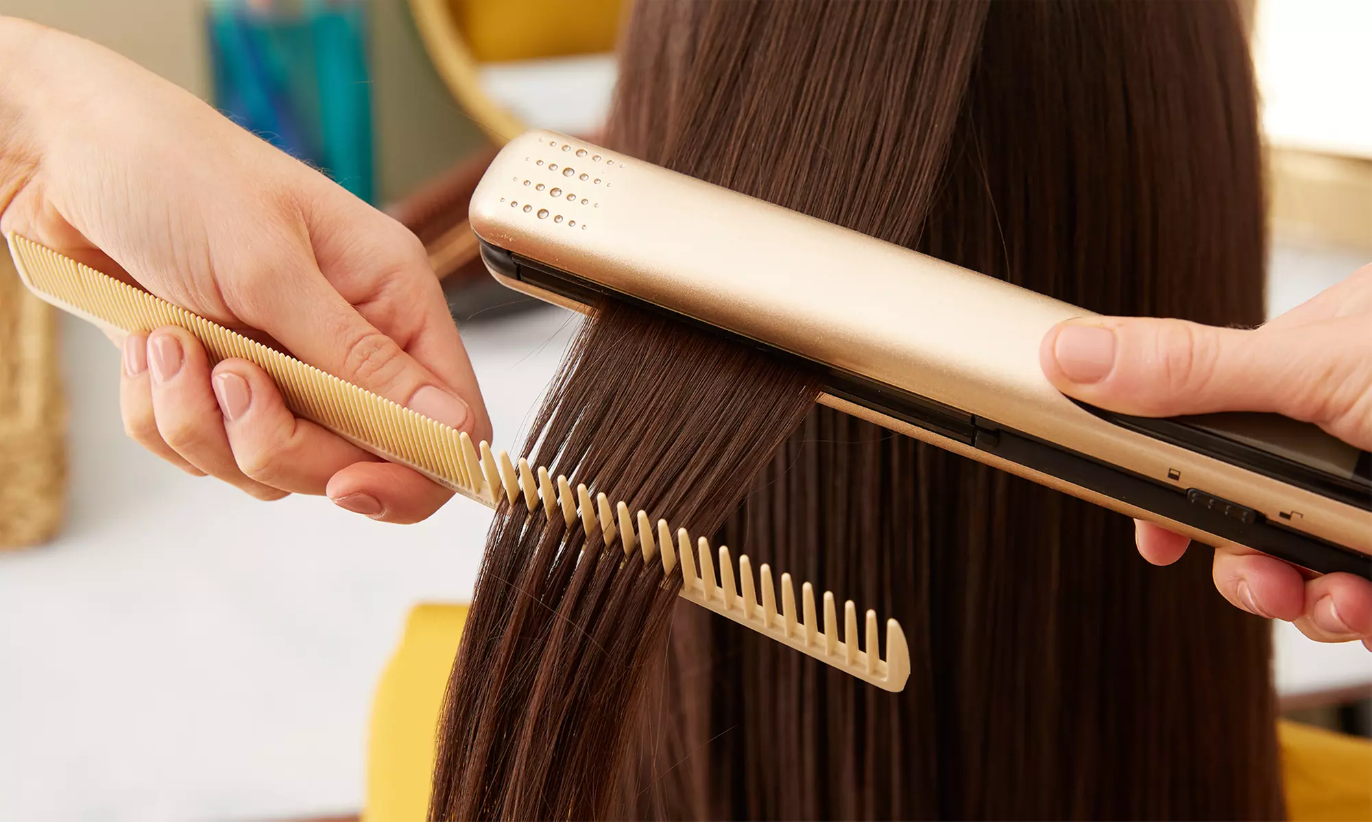 Brighten Up w/ Haircut, Partial or Full Highlights, Shampoo, Condition, or Blowdry @Salon Arezue (Up To 59% Off) - Primary Image