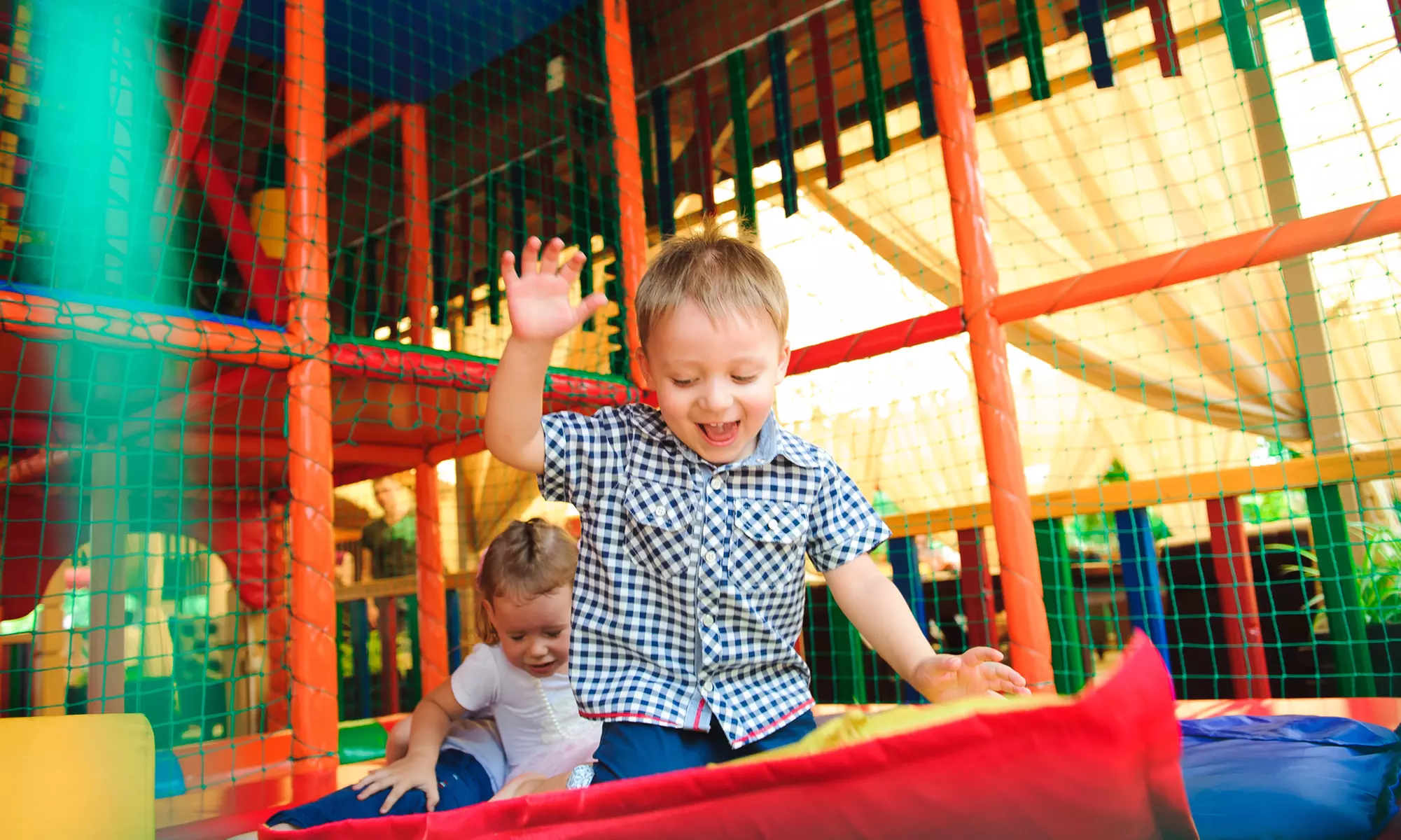 Drop-In Admission for One, Two, or Four Children (Ages 1–14) at Bounce N Play II (Up to 33% Off) - Primary Image