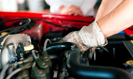 906 South Mill Street: Full Synthetic Oil Change with Fluid Tops Offs - Discount Kar Kare