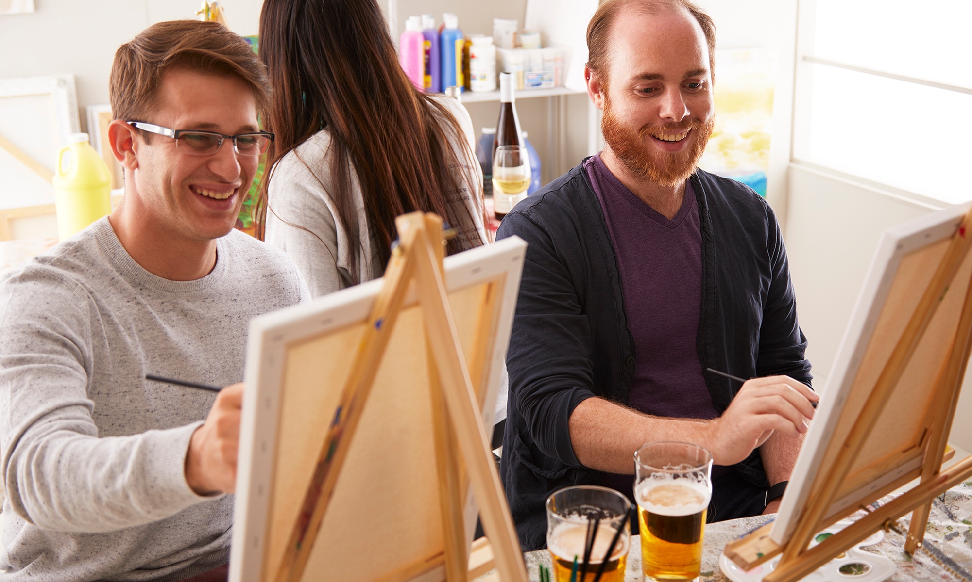 Sip and Paint Fun for One, Two, or Three -  – Thursday to Saturday  