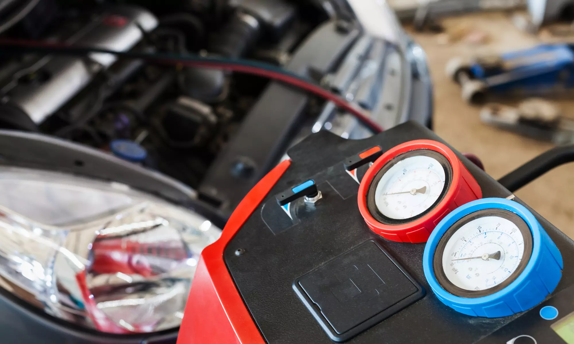 A/C Recovery, Vacuum & Recharge for Cars!