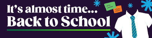 It’s that time of year again—time to go back to school! From pre-K to college, the list of things you need for you and your student to feel prepared to do their very best can seem endless.