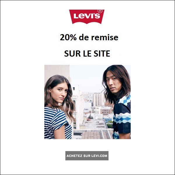 -20% sur votre commande Levis