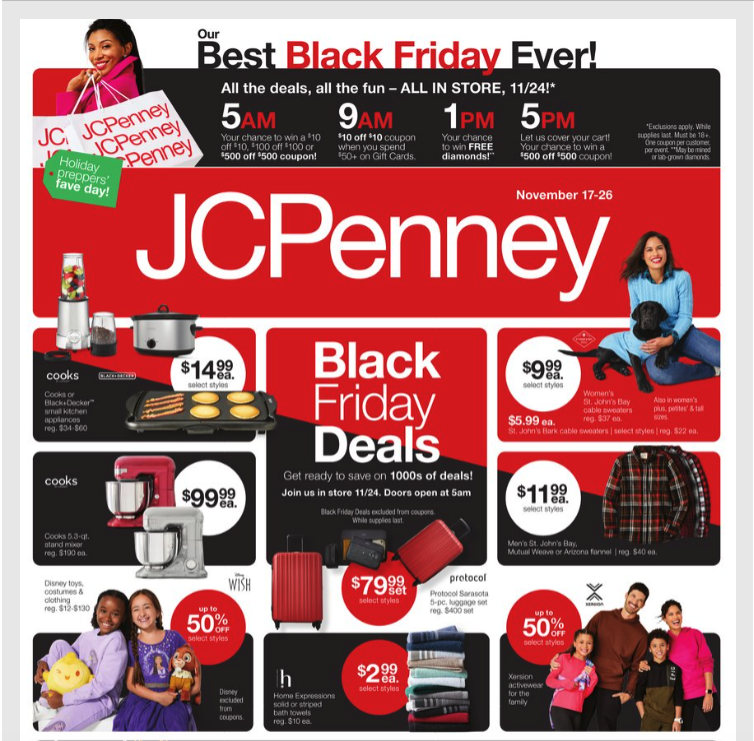 JCPenney Black Friday Sale 2023