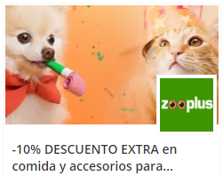 10% descuento Zooplus