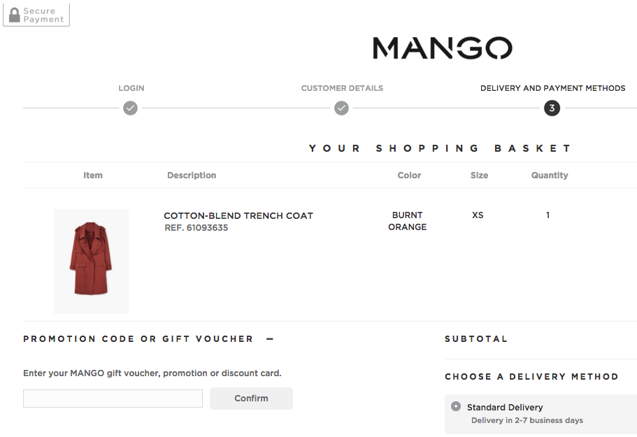 Voucher mango