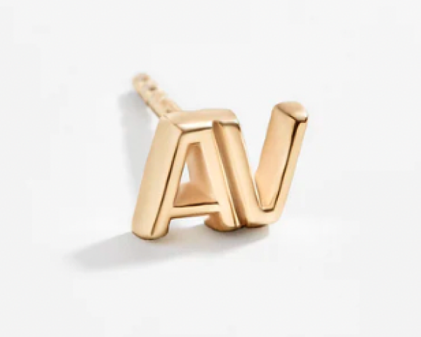 initial earrings, Baublebar