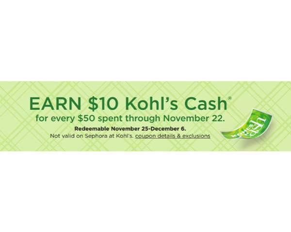 Kohl's Black Friday 2023