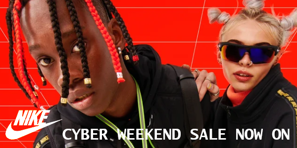 <b>Cyber Weekend: Up to 40% Off Selected Orders at Nike<b/>