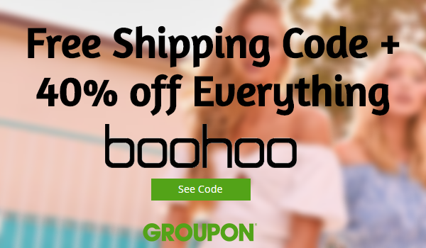 <b>Free Shipping Code & 40% Off Sitewide at Boohoo<b/>