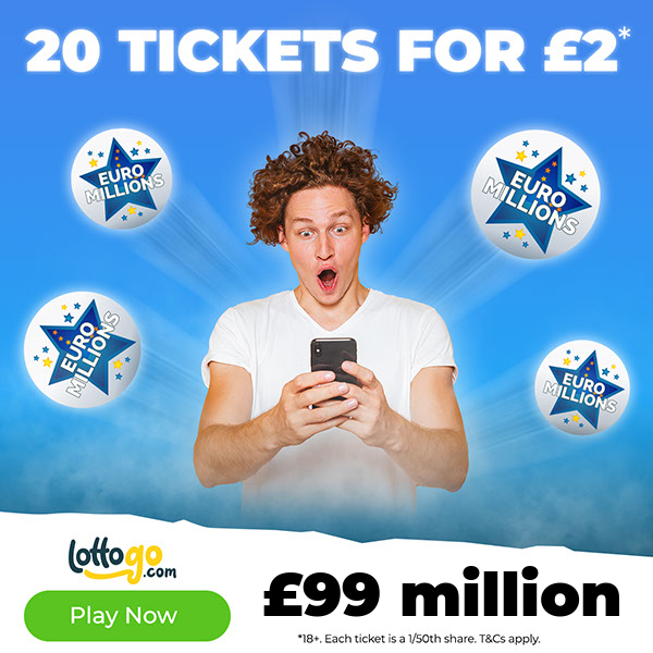 £99M EuroMillions Jackpot Tonight. Claim this Special Offer Now