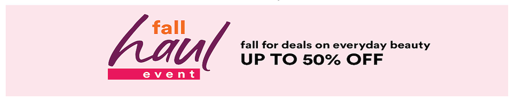 Ulta Fall Haul sale
