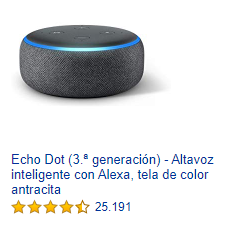 Ofertas Echo Dot