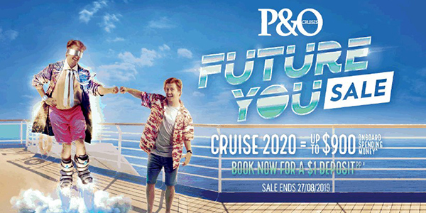 <b>$1 deposit for select P&O cruises and up to $1000 on board credit!<b/>