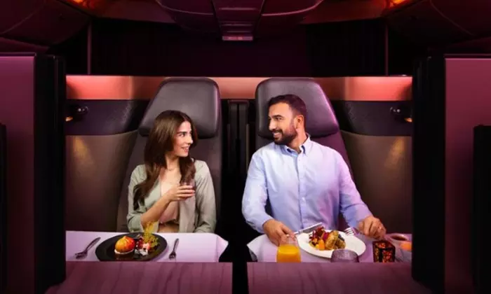 Save up to 12%* on your next flight with Qatar Airways.