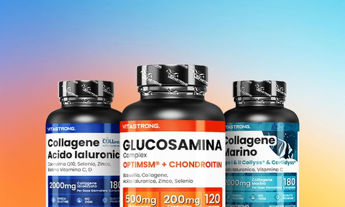 Coupon Vitastrong esclusivo del 20% su proteine e integratori palestra