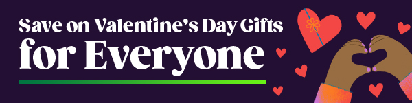Whether it's flowers, jewelry, or sweets for your sweetheart, get the best deal on Valentine's Day gifts with deals and promo codes from top brands with great gifts.