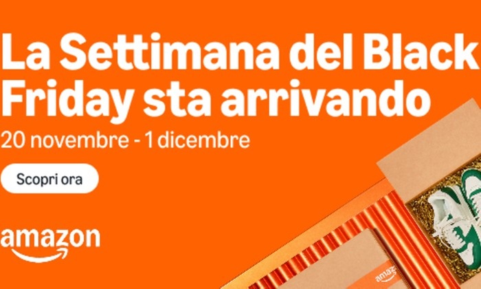 Sconti Amazon oltre al 60% con il Black Friday 2025