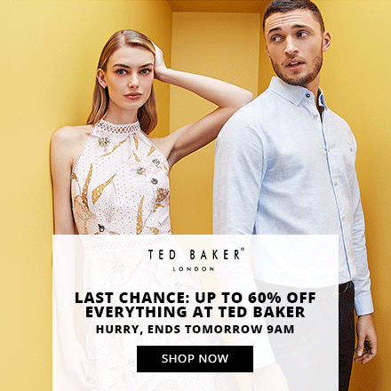 Up to 60% off in the sale at Ted Baker