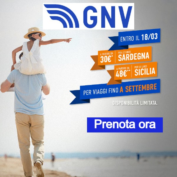 Offerta GNV per la festa del papà