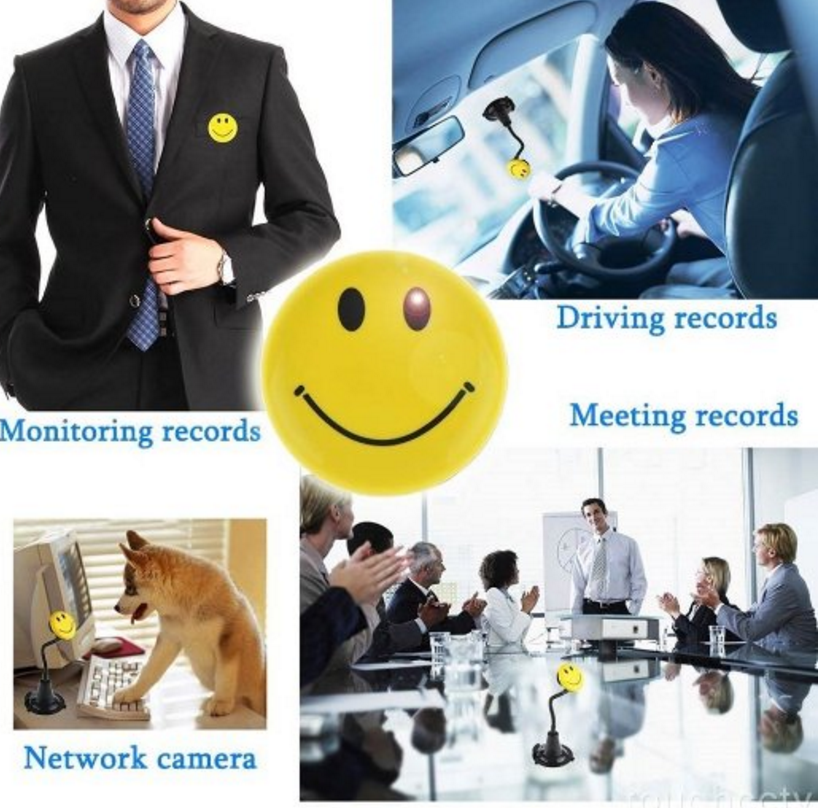 weirdest things on amazon smiley-face camera