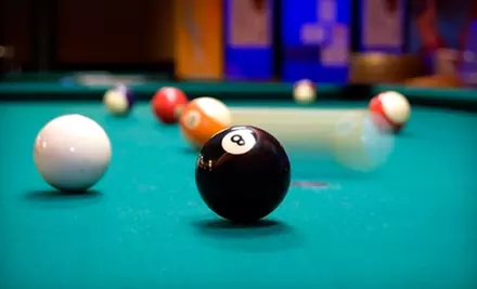 $10 for $20 Worth of Bar Fare, Plus Two Hours of Unlimited Pool (Up to $35 Value), at Sharky's Billiards and Grill - Primary Image