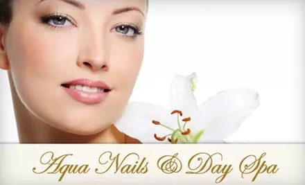 $30 for Your Choice of an Anti-Aging Facial, Acne Facial, or European Facial at Aqua Spa (Up to $75 Value)  - Primary Image