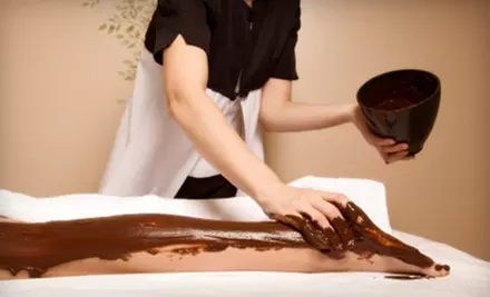 $89 for One-Hour Organic Body Wrap, Massage, and Facial at Elixir Organic Spa ($242 Value) - Primary Image