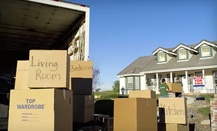 One or Two Hours of Moving Services with Two Men and a Moving Truck from The Moving Factor (Up to 52% Off) - Primary Image