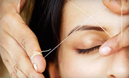 One or Three Eyebrow Threadings at Paris Cut Hair Design in Agoura Hills  - Primary Image