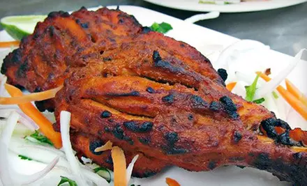 Appetizer Platter, Combo Meal, or Indian Cuisine at Tandoori Sizzle (Up to Half Off) - Primary Image