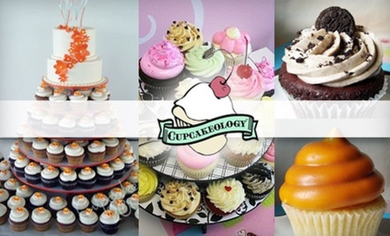 $12 for One Dozen Cupcakes or One 6-Inch Cake from Cupcakeology ($25 Value) - Primary Image