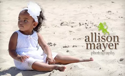 $40 for a One-Hour Portrait Session and DVD from Allison Mayer Photography - Primary Image