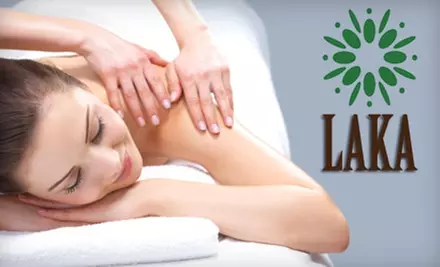 $50 for 60-Minute Massage on Amethyst Hot Gem Stone Mat at Laka Skin Care - Primary Image