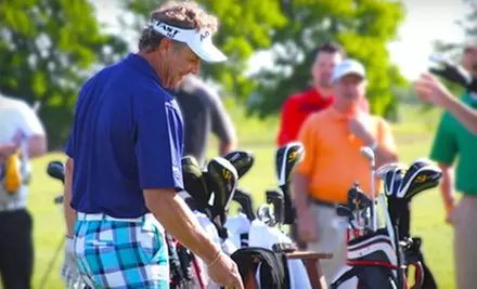 $10 for Two Medium Buckets of Balls ($20 Value) or $40 for a One-Hour Lesson and a Small Bucket of Balls ($80 Value) at Mulligans Golf Range  - Primary Image