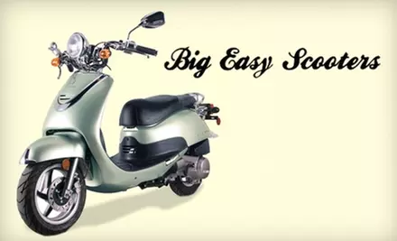 $39 for a 24-Hour Scooter Rental, Helmet, and Insurance from Big Easy Scooters ($92 Value) - Primary Image