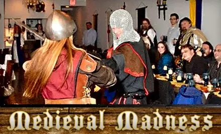 $24 for One Adult Ticket to Medieval Madness, Featuring a Comedy Show and All-You-Can-Eat, Four-Course Feast with Ale  - Primary Image