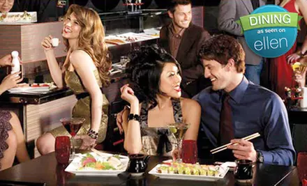 $25 for $50 Worth of Japanese Fare and Drinks at Red Sushi in the Golden Nugget Hotel - Primary Image