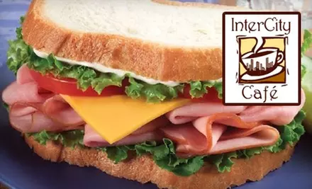 $5 for $10 Worth of Coffee, Tea, and Sandwiches at Intercity Cafe  - Primary Image