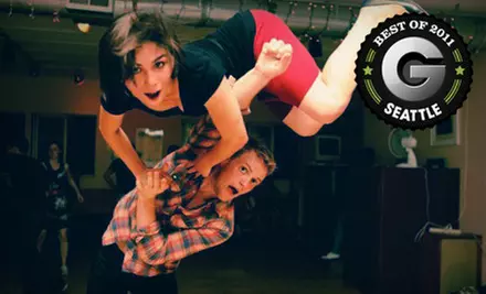$24 for One Month of Swing-Dance Classes and Monday-Night Dance Parties at Savoy Swing Club ($50 Value) - Primary Image