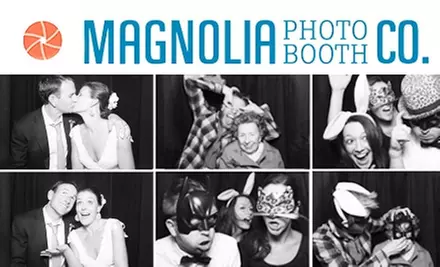 $525 for a Four-Hour Photo-Booth Rental Package from Magnolia Photo Company ($1,300 Value) - Primary Image