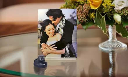 $22 for a Photograph-to-Metal-Panel Transfer from CanvasRox ($45 Value)  - Primary Image