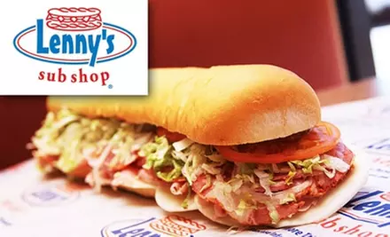 $5 for $10 Worth of Subs and Beverages at Lenny's Sub Shop - Primary Image