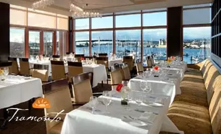 $50 for $100 Toward Upscale Italian-Inspired Cuisine and Drinks at Tramonto Restaurant Plus $10 Slot Play Credit at River Rock Casino Resort - Primary Image