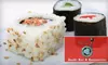 $25 for $50 Worth of Sushi, Drinks, and More at Tsukiji Sushi in Mill Valley