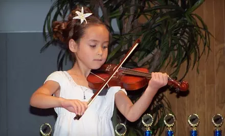$55 for Two Private Lessons and Registration at Suzuki Academy Music School ($112.50 Value) - Primary Image