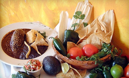$15 for $30 Worth of Mexican Fare at Las Cazuelas. Includes Dessert or Pitcher of Margarita Mix if Redeemed Tuesday-Thursday or Sunday (Up to $36.75 Value). - Primary Image