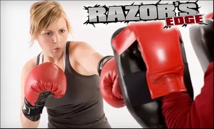 $20 for 20 Kickboxing Classes at Razor's Edge Training Center and Boot Camp Academy (Up to $83.40 Value)   - Primary Image