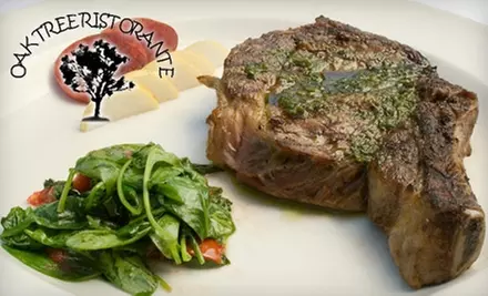 $20 for $40 Worth of Fine Italian Fare and Wine at Oak Tree Ristorante - Primary Image
