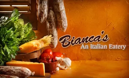 $15 for $30 Worth of Authentic Italian Cuisine at Bianca's Italian Eatery - Primary Image